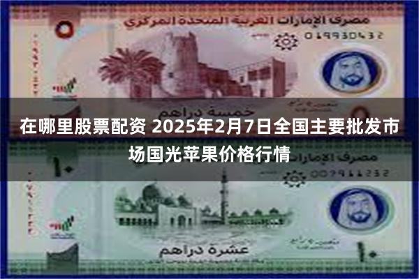 在哪里股票配资 2025年2月7日全国主要批发市场国光苹果价格行情